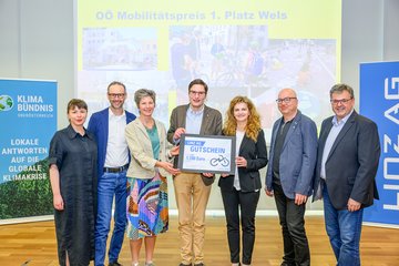 OÖ Mobilitätspreis Ganzert © Linz AG