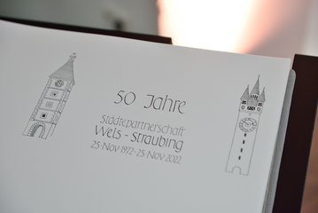 Gästebuch Städtepartnerschaft Wels - Straubing