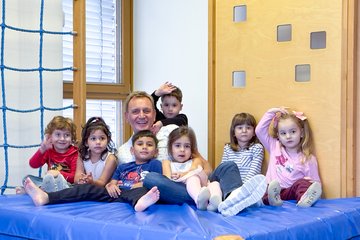 Kindergartenkinder Siebenbürgerstraße Schinninger