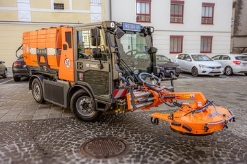 Fuhrpark Straßenreinigungsfahrzeug