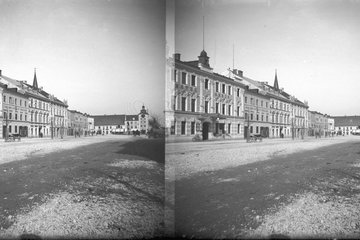 Kaiser-Panorama Wels Kaiser-Josef-Platz um 1905