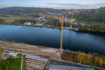 Verkehrsausschuss Städtebund Baustelle Traunbrücke